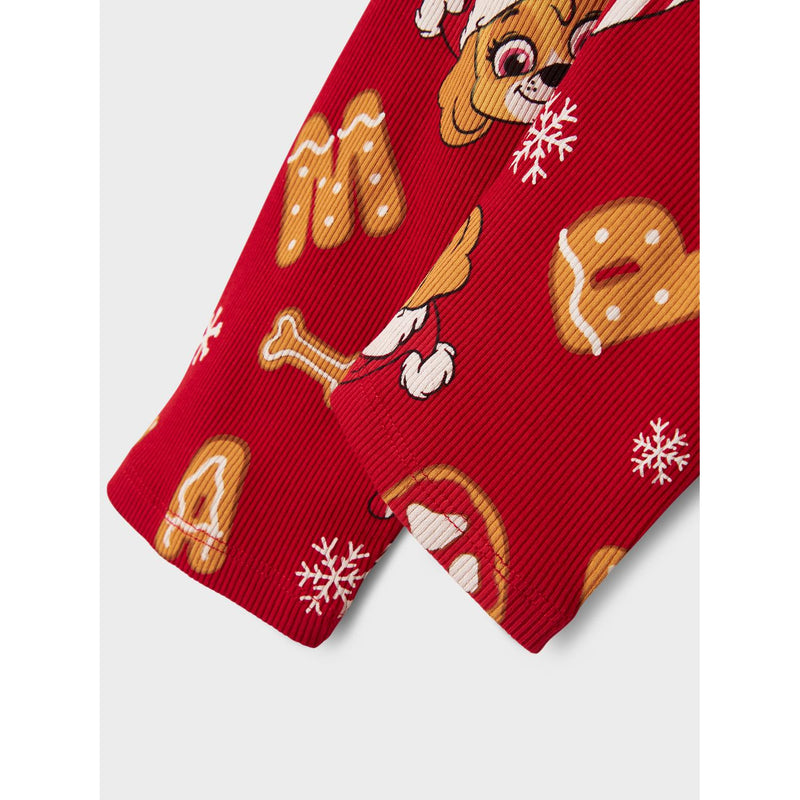 Name it julenattøj PAW PATROL SARBA - Barbados Cherry - FORUDBESTILLING-Nattøj-Name it-Ollifant.dk