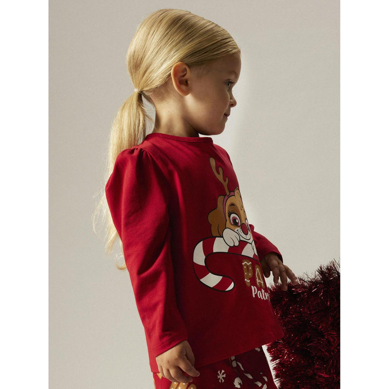 Name it julenattøj PAW PATROL SARBA - Barbados Cherry - FORUDBESTILLING-Nattøj-Name it-Ollifant.dk