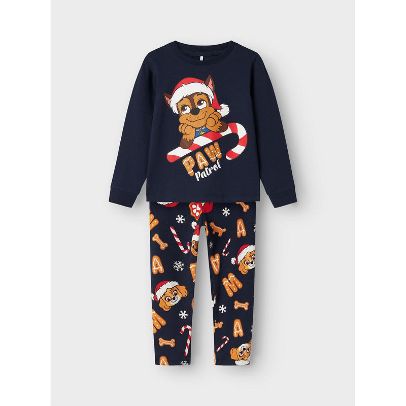 Name it Julenattøj PAW PATROL SLAVA - Navy Blazer - FORUDBESTILLING-Nattøj-Name it-Ollifant.dk