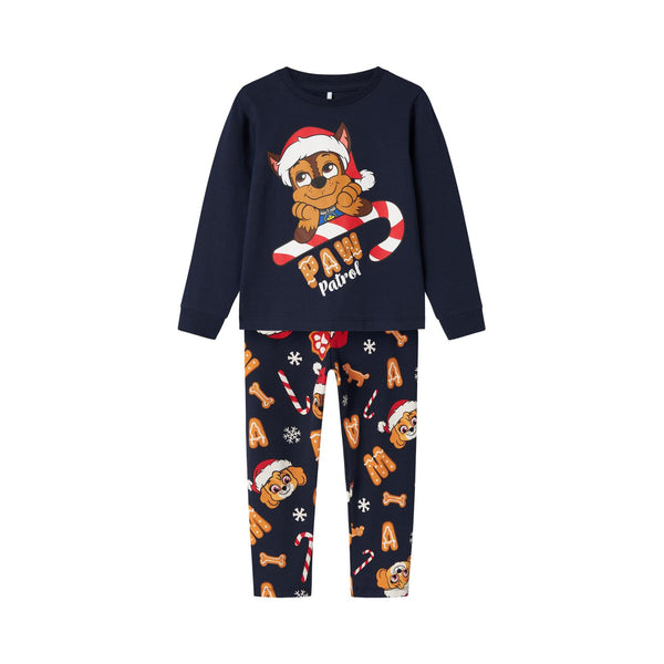 Name it Julenattøj PAW PATROL SLAVA - Navy Blazer - FORUDBESTILLING-Nattøj-Name it-Ollifant.dk