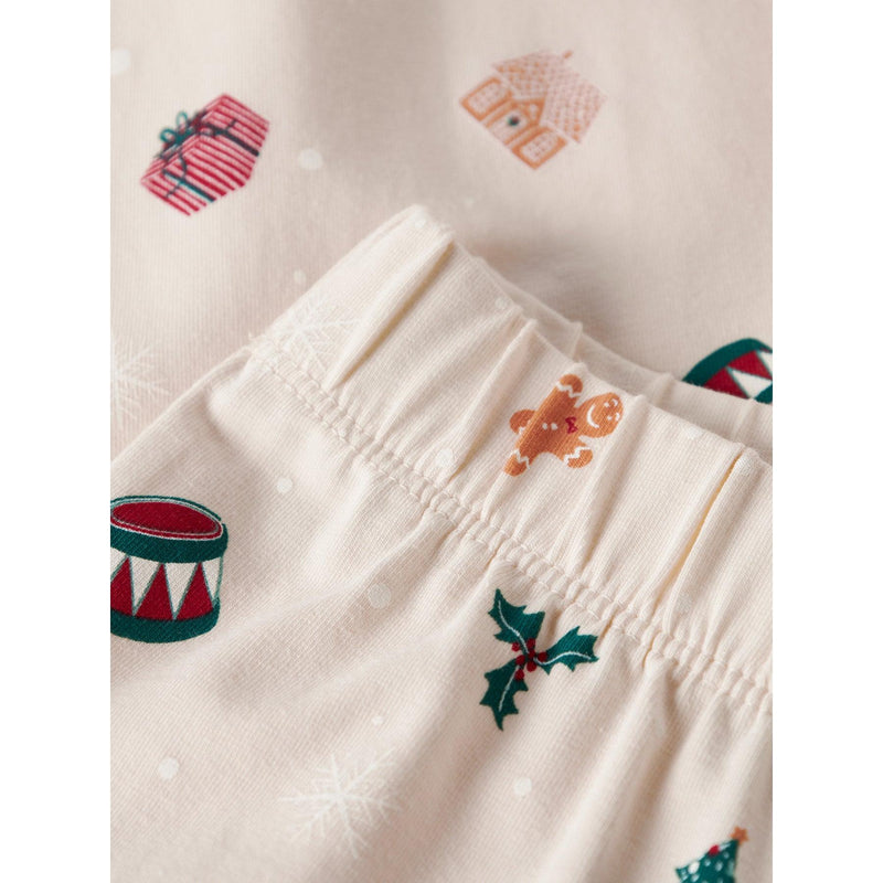 Name it Julenattøj VISMAS - KIDS - Whitecap Gray_Xmas-Nattøj-Name it-Ollifant.dk
