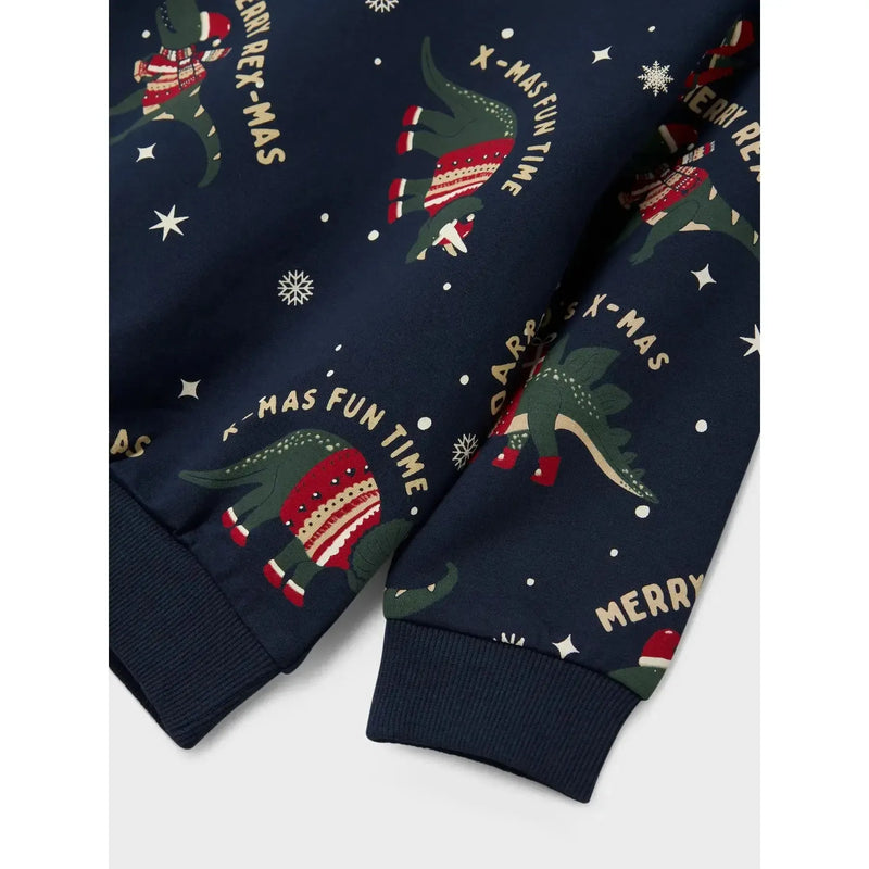 Name it Juletrøje ROKA - Navy Blazer-Trøje-Name it-Ollifant.dk