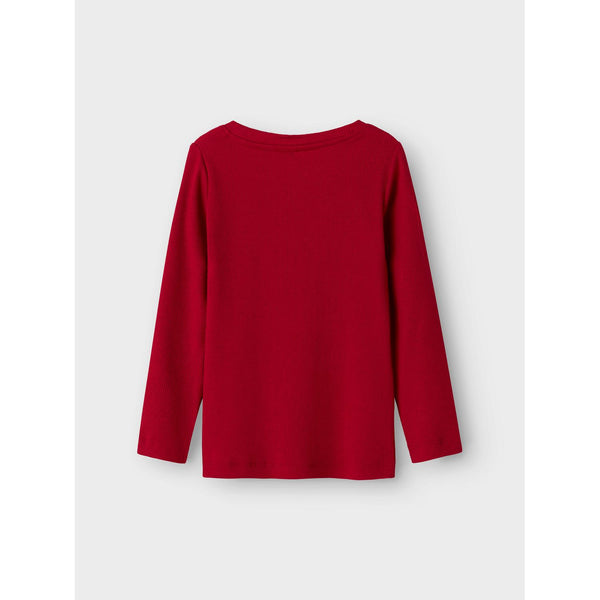 Name it K bluse KAB - Jester Red-bluse-Name it-Ollifant.dk