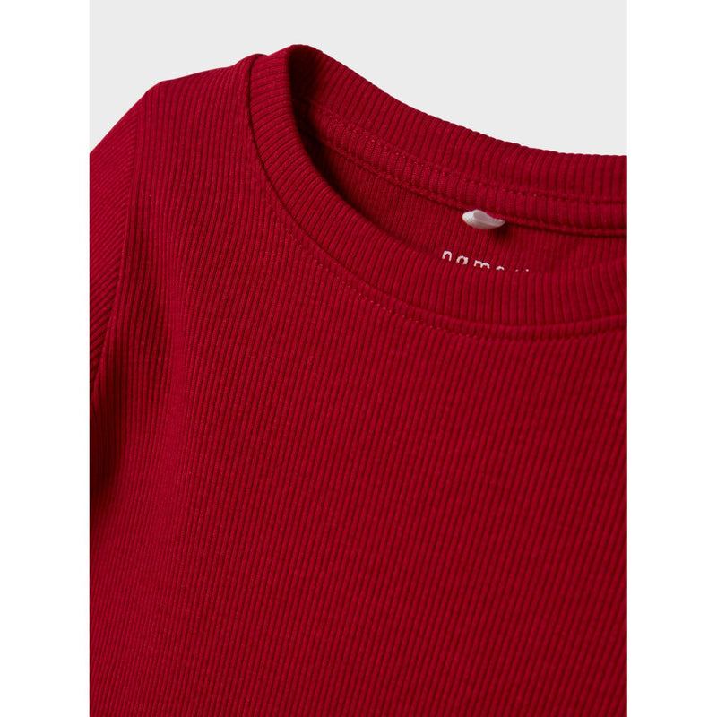 Name it K bluse KAB - Jester Red-bluse-Name it-Ollifant.dk