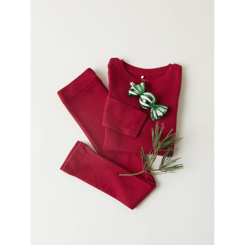 Name it K bluse KAB - Jester Red-bluse-Name it-Ollifant.dk