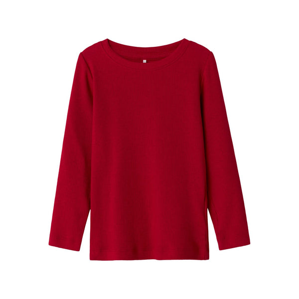 Name it K bluse KAB - Jester Red-bluse-Name it-Ollifant.dk