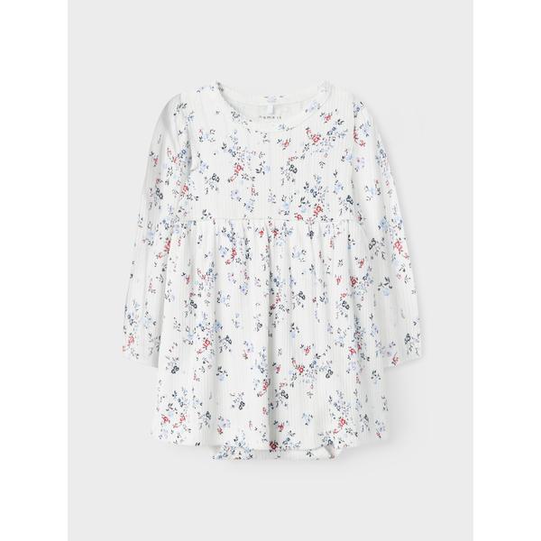 Name it kjole FELINE - Cloud Dancer-Kjole-Name it-Ollifant.dk
