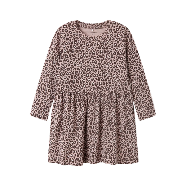 Name it Kjole LEOANA - Burnished Lilac-kjole-Name it-Ollifant.dk