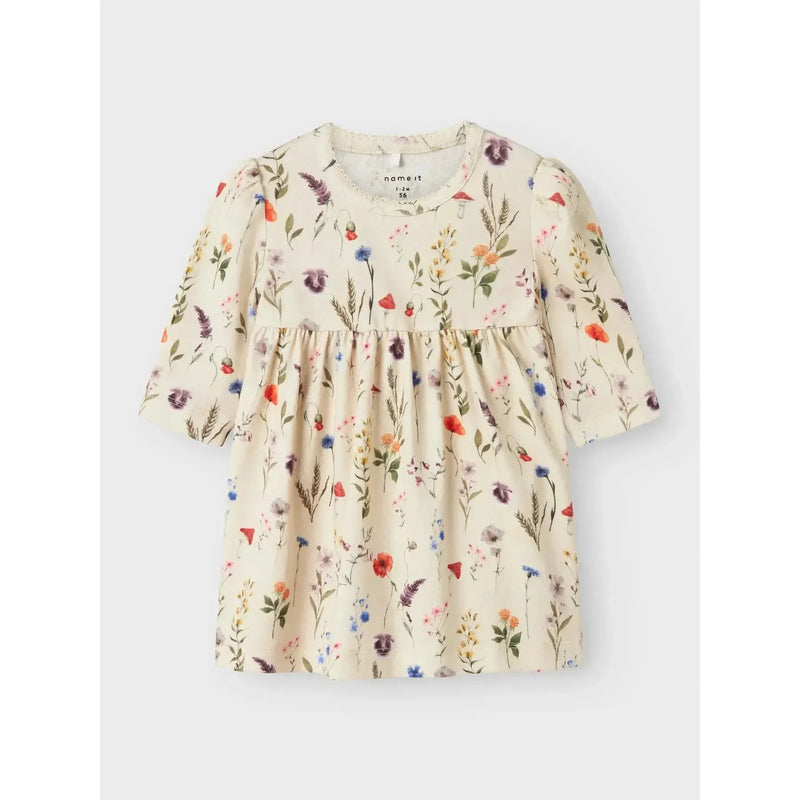 Name it kjole LUXA - Peyote Melange-kjole-Name it-Ollifant.dk