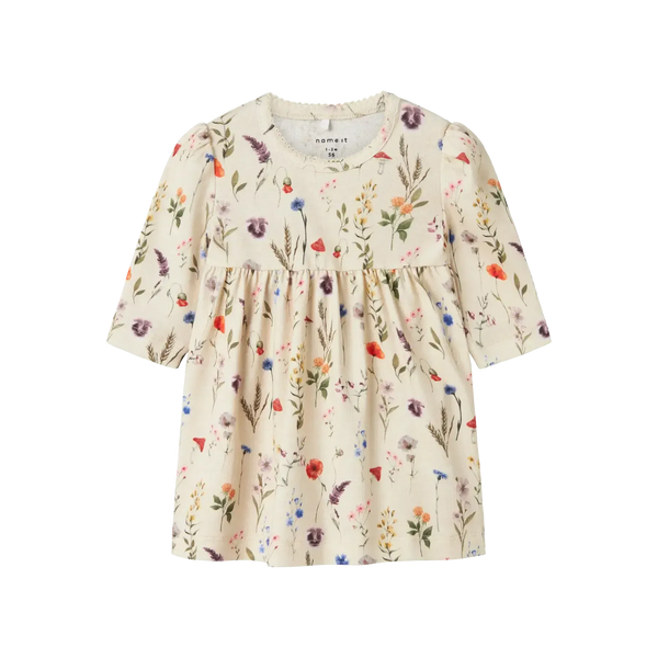 Name it kjole LUXA - Peyote Melange-kjole-Name it-Ollifant.dk