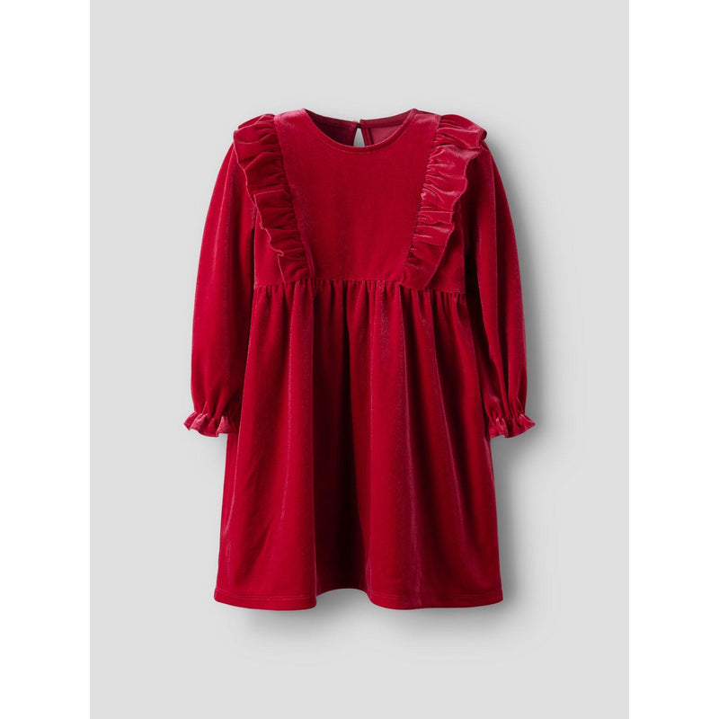 Name it Kjole RINNIE - Jester Red-Kjole-Name it-Ollifant.dk