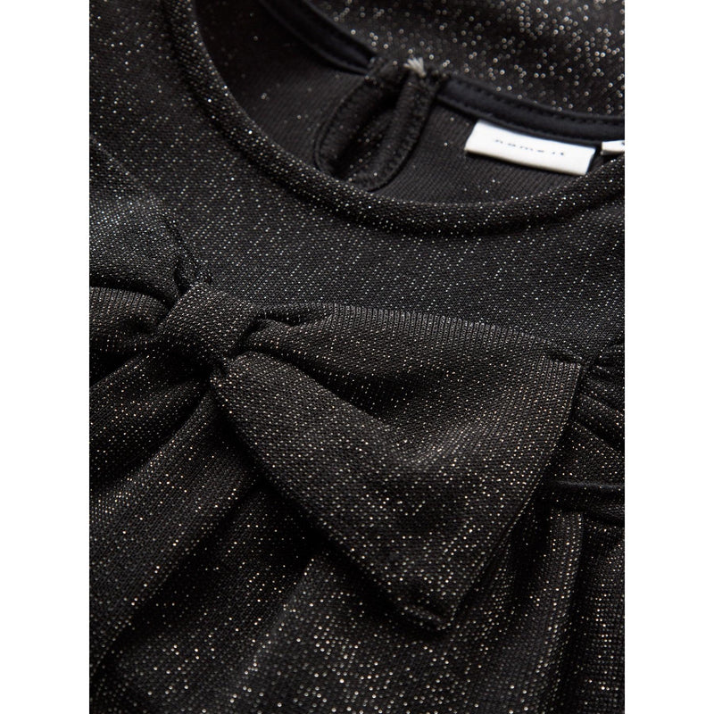 Name it Kjole ROISIN - Black-kjole-Name it-Ollifant.dk