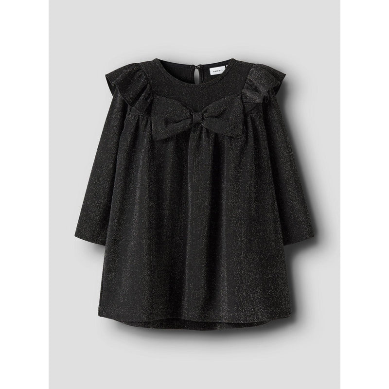 Name it Kjole ROISIN - Black-kjole-Name it-Ollifant.dk