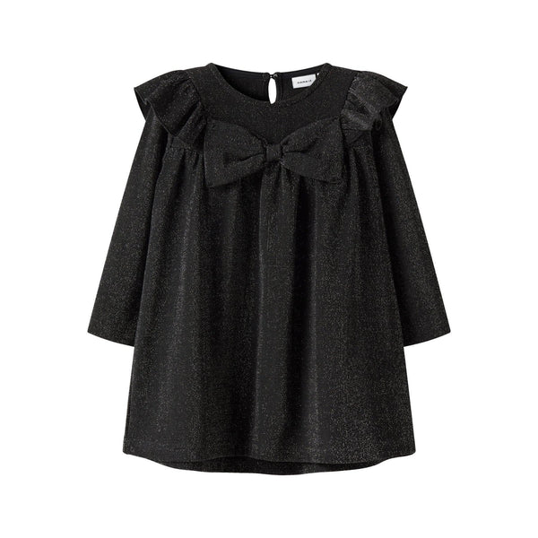 Name it Kjole ROISIN - Black-kjole-Name it-Ollifant.dk