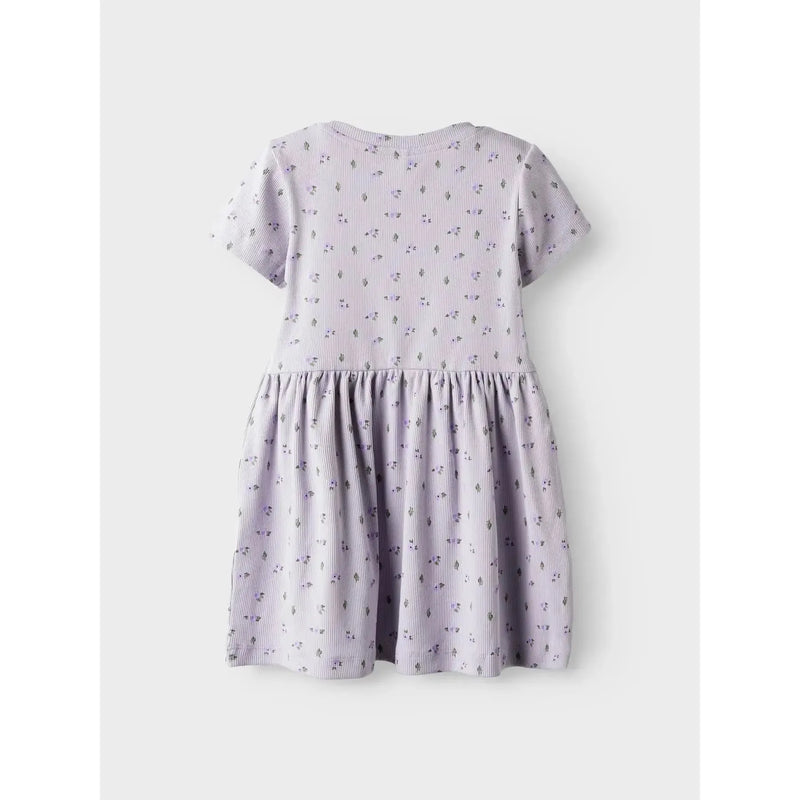 Name it Kjole SS HOFIE - Misty Lilac-Kjole-Name it-Ollifant.dk