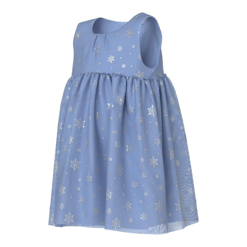 Name it kjole VABOS - Snowflakes-kjole-Name it-Ollifant.dk
