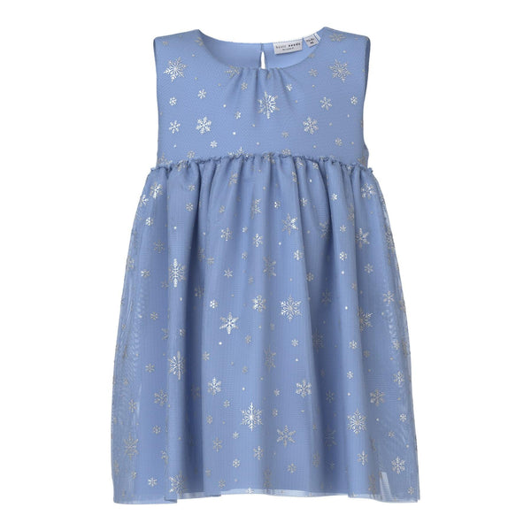 Name it kjole VABOS - Snowflakes-kjole-Name it-Ollifant.dk