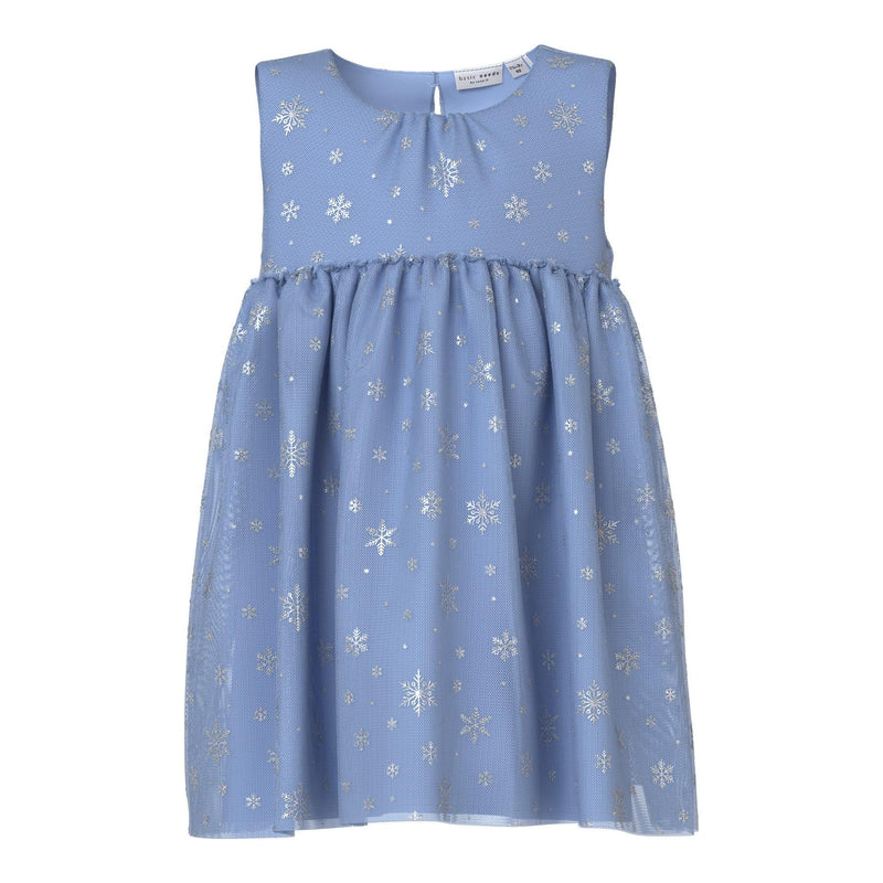 Name it kjole VABOS - Snowflakes-kjole-Name it-Ollifant.dk