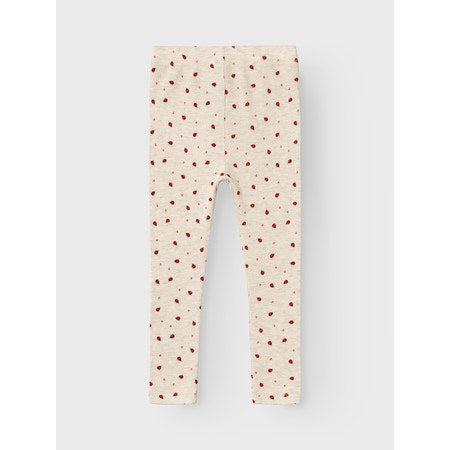 Name it Leggings DAB - Peyote Melange Mariehøns-Leggings-Name it-Ollifant.dk