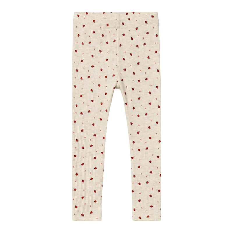 Name it Leggings DAB - Peyote Melange Mariehøns-Leggings-Name it-Ollifant.dk