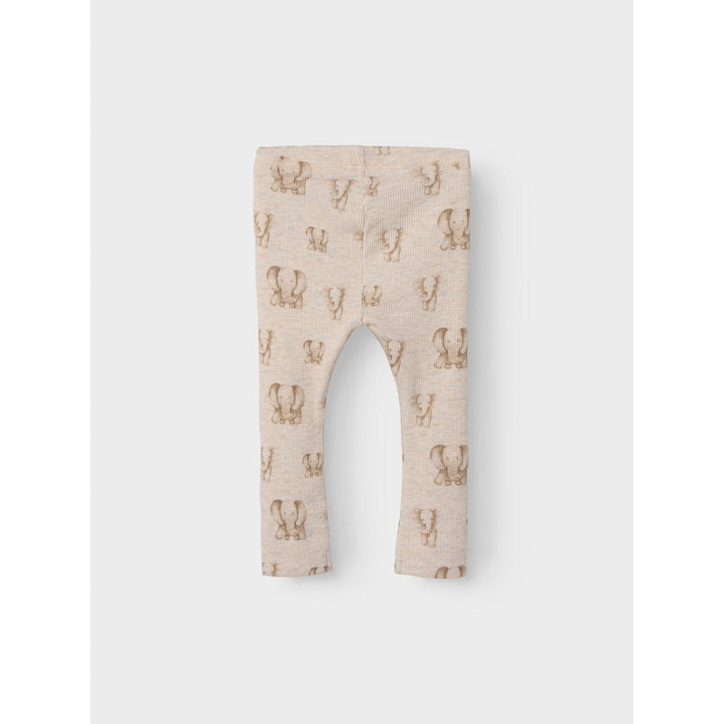 Name it Leggings DAM - Peyote Melange-Leggings-Name it-Ollifant.dk