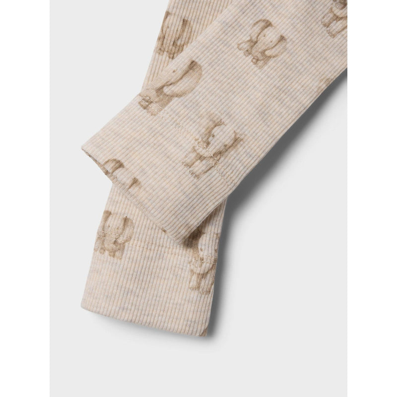 Name it Leggings DAM - Peyote Melange-Leggings-Name it-Ollifant.dk