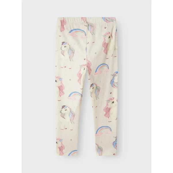 Name it Leggings DARLINGA - Peyote Melange-Leggings-Name it-Ollifant.dk
