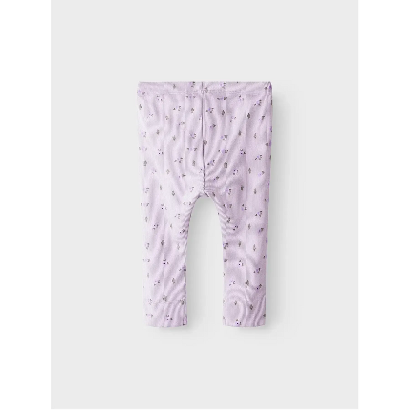 Name it Leggings HOFIE - Misty Lilac-Leggings-Name it-Ollifant.dk