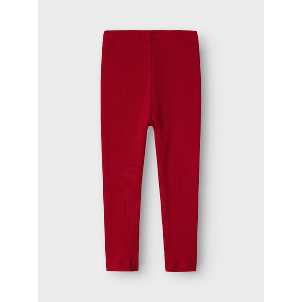Name it leggings KAB - Jester red-Leggings-Name it-Ollifant.dk