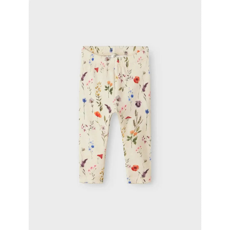 Name it leggings LUXA - Peyote Melange-Leggings-Name it-Ollifant.dk