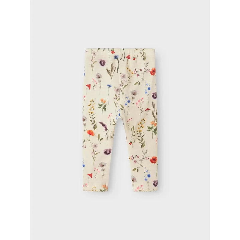Name it leggings LUXA - Peyote Melange-Leggings-Name it-Ollifant.dk