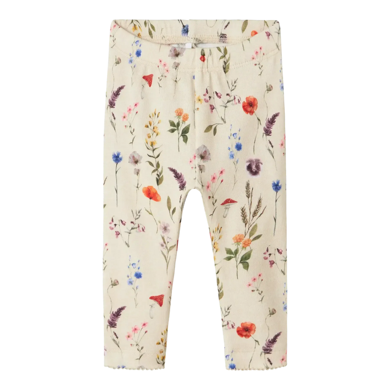 Name it leggings LUXA - Peyote Melange-Leggings-Name it-Ollifant.dk