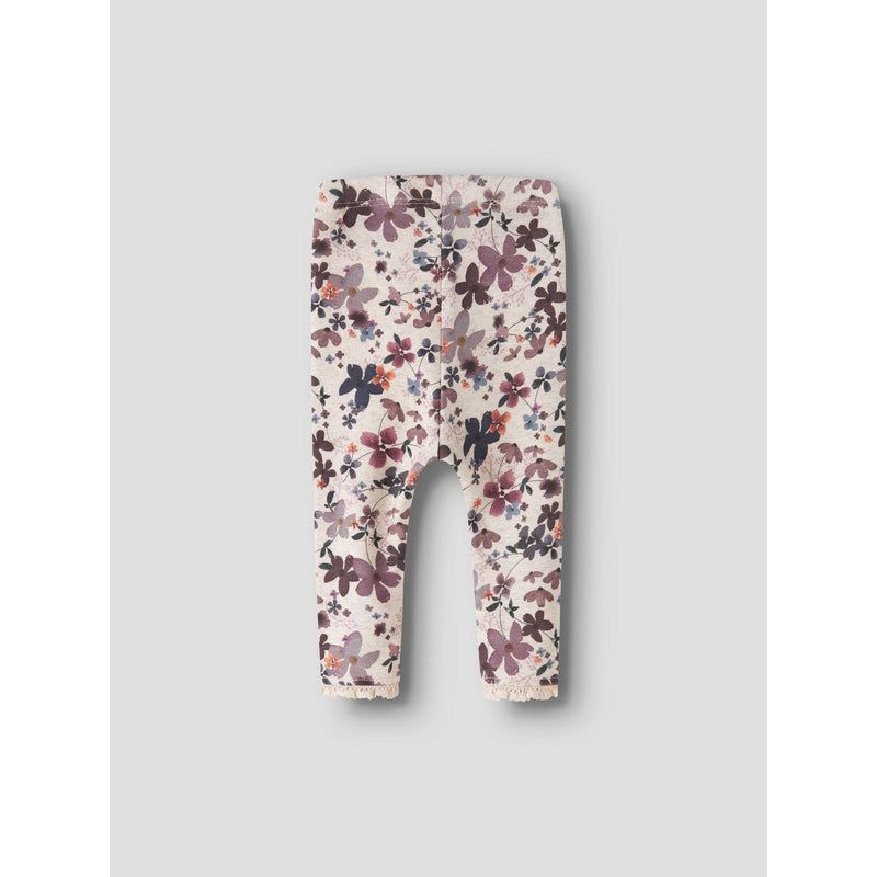 Name it Leggings NALINE - Peyote Melange-Leggings-Name it-Ollifant.dk
