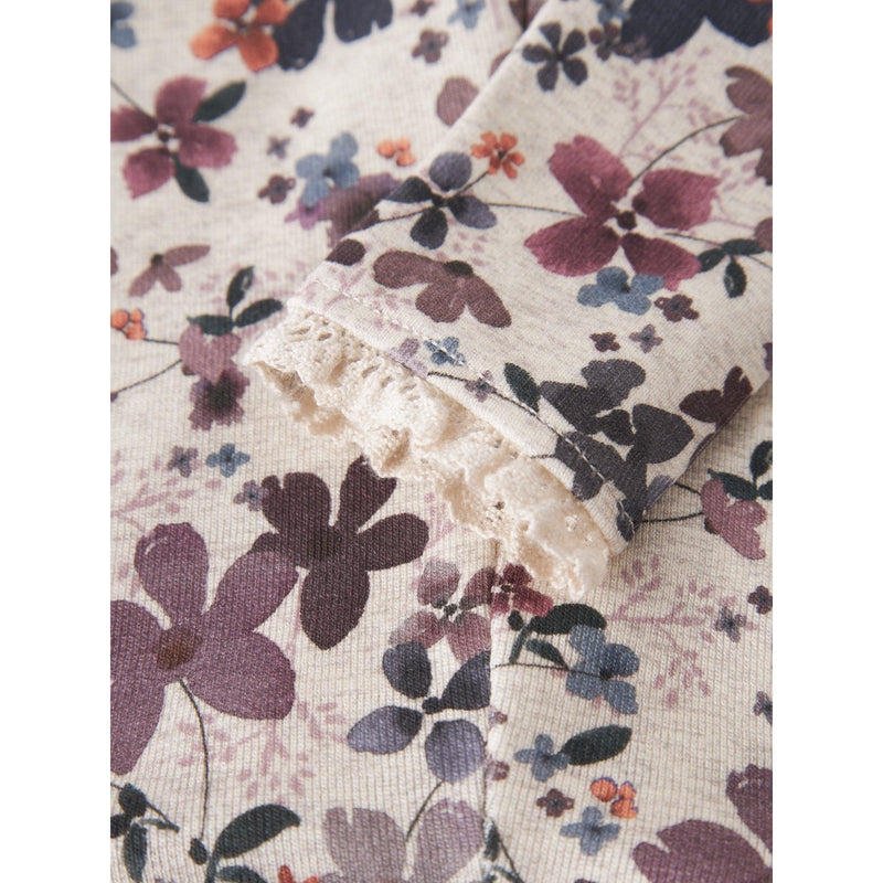 Name it Leggings NALINE - Peyote Melange-Leggings-Name it-Ollifant.dk