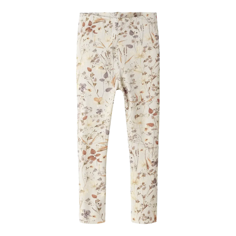 Name it leggings NIARA - Oatmeal-Leggings-Name it-Ollifant.dk