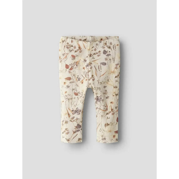 Name it leggings NIARA - Oatmeal-Leggings-Name it-Ollifant.dk