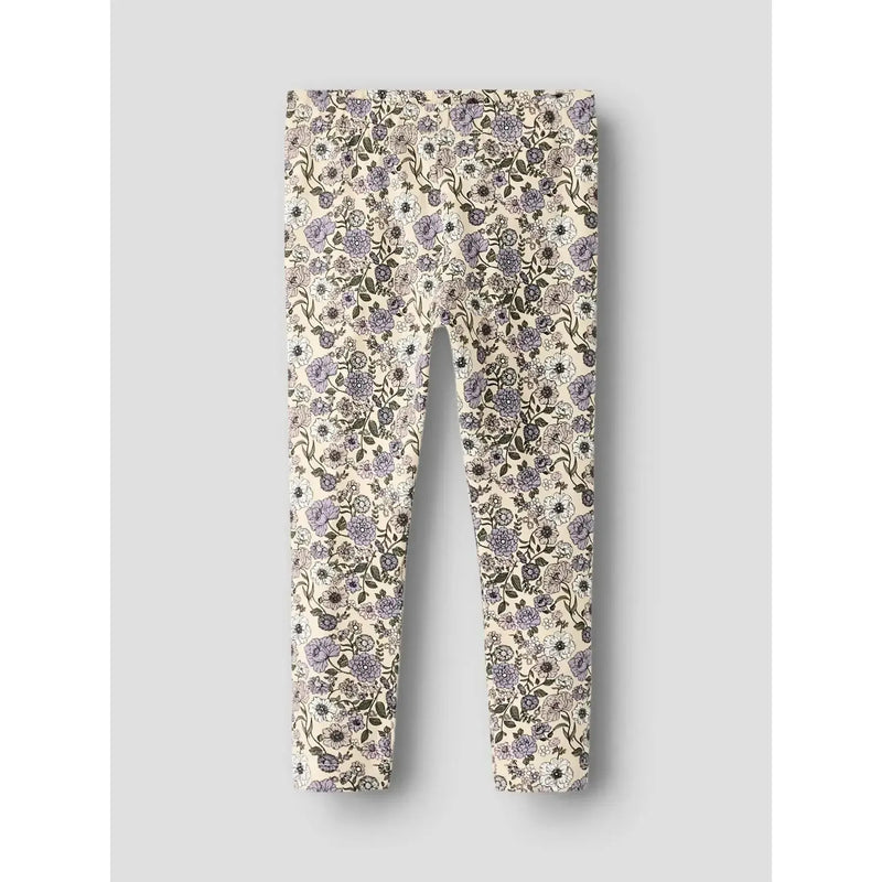 Name it Leggings NIKALA - Big Flower-Leggings-Name it-Ollifant.dk