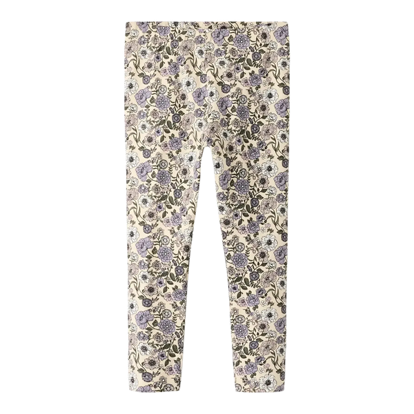 Name it Leggings NIKALA - Big Flower-Leggings-Name it-Ollifant.dk