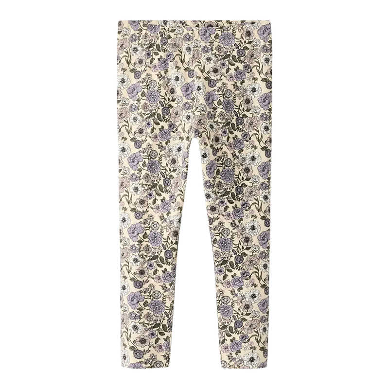 Name it Leggings NIKALA - Big Flower-Leggings-Name it-Ollifant.dk