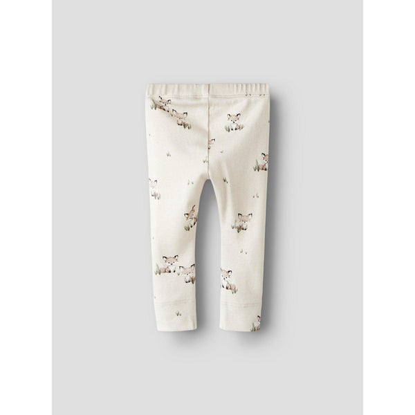 Name it Leggings NIKU - Peyote Melange-Leggings-Name it-Ollifant.dk