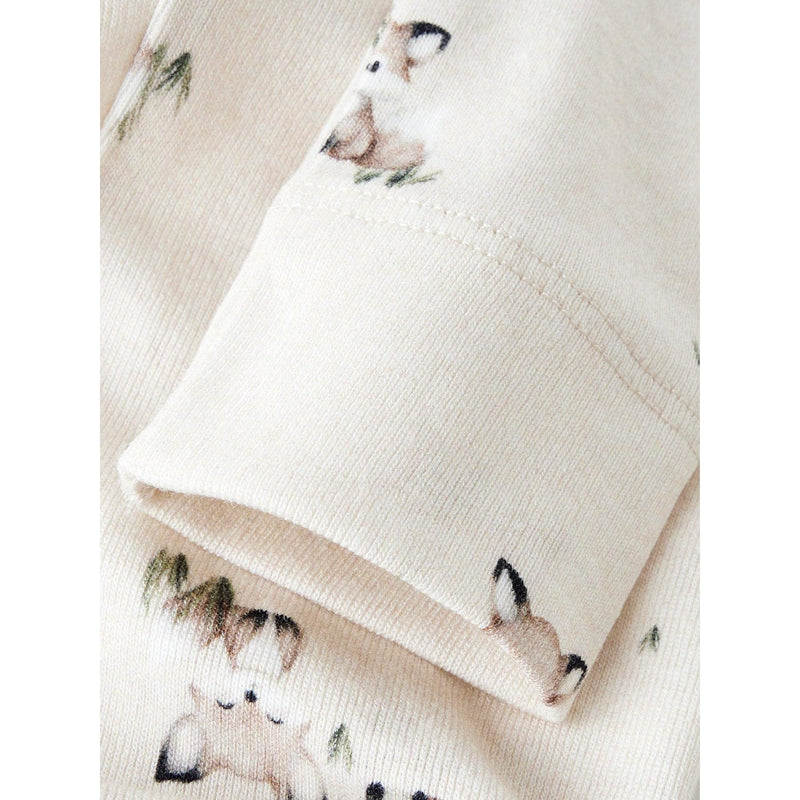 Name it Leggings NIKU - Peyote Melange-Leggings-Name it-Ollifant.dk