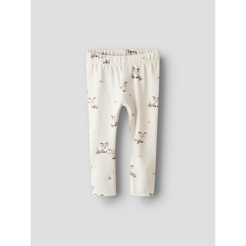 Name it Leggings NIKU - Peyote Melange-Leggings-Name it-Ollifant.dk