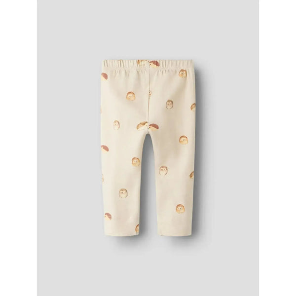 Name it Leggings NILLE - Peyote Melange-Leggings-Name it-Ollifant.dk