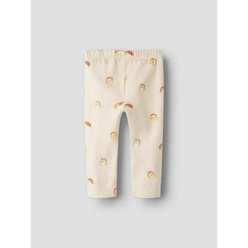 Name it Leggings NILLE - Peyote Melange-Leggings-Name it-Ollifant.dk