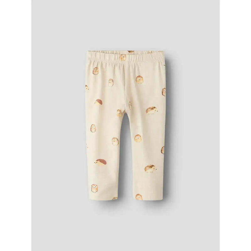 Name it Leggings NILLE - Peyote Melange-Leggings-Name it-Ollifant.dk