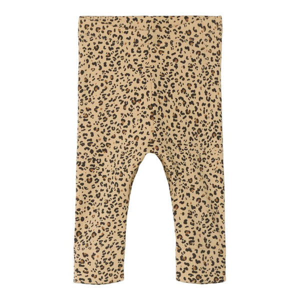 Name it Leggings NILLIE - Latté-Leggings-Name it-Ollifant.dk