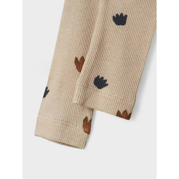 Name it Leggings NINOKAB - Island Fossil-Leggings-Name it-Ollifant.dk