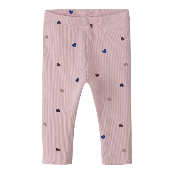 Name it Leggings NUTTI - Burnished Lilac-Leggings-Name it-Ollifant.dk