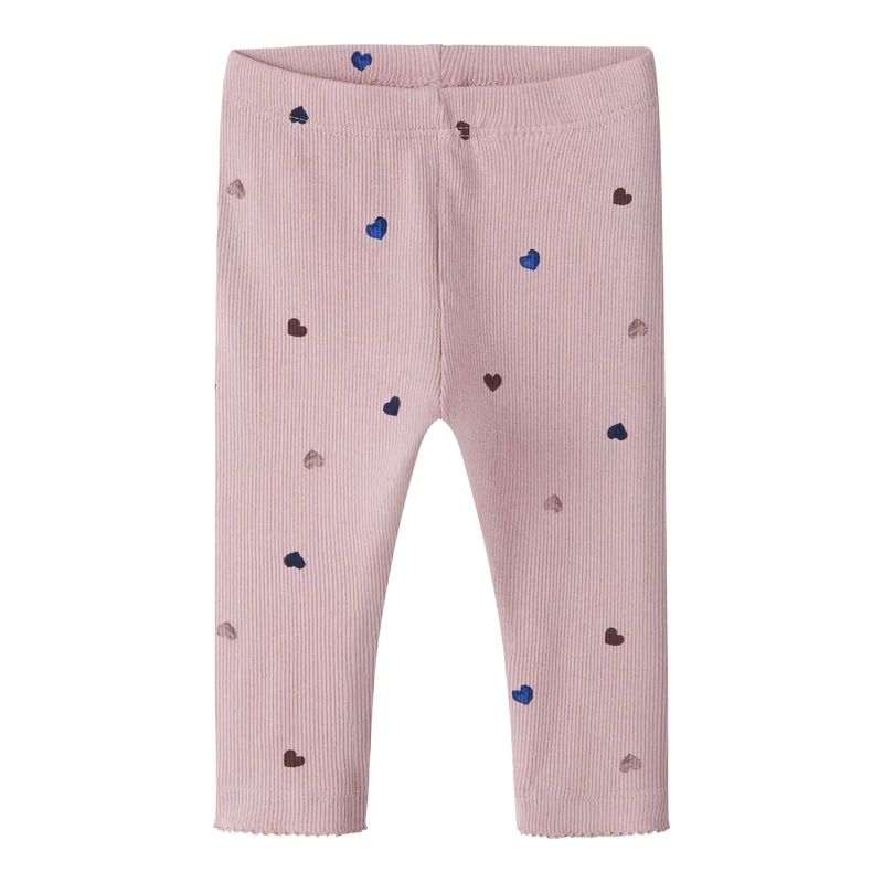 Name it Leggings NUTTI - Burnished Lilac-Leggings-Name it-Ollifant.dk