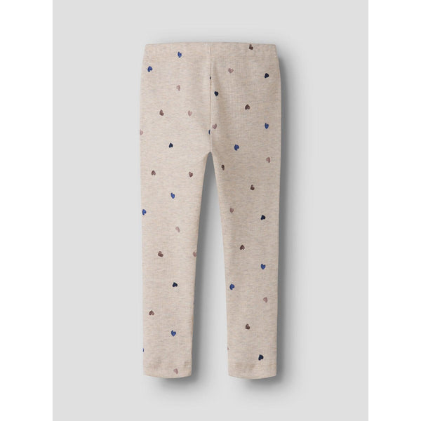 Name it leggings NUTTI NOOS - Peyote Melange-Leggings-Name it-Ollifant.dk